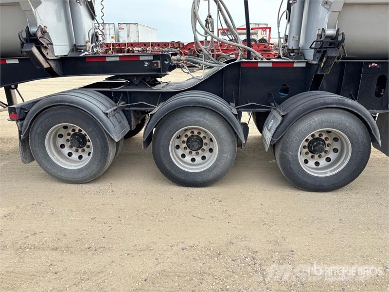 Arnes lead 22 ft Super B-Train Lead Side Dump Trailer Kipper