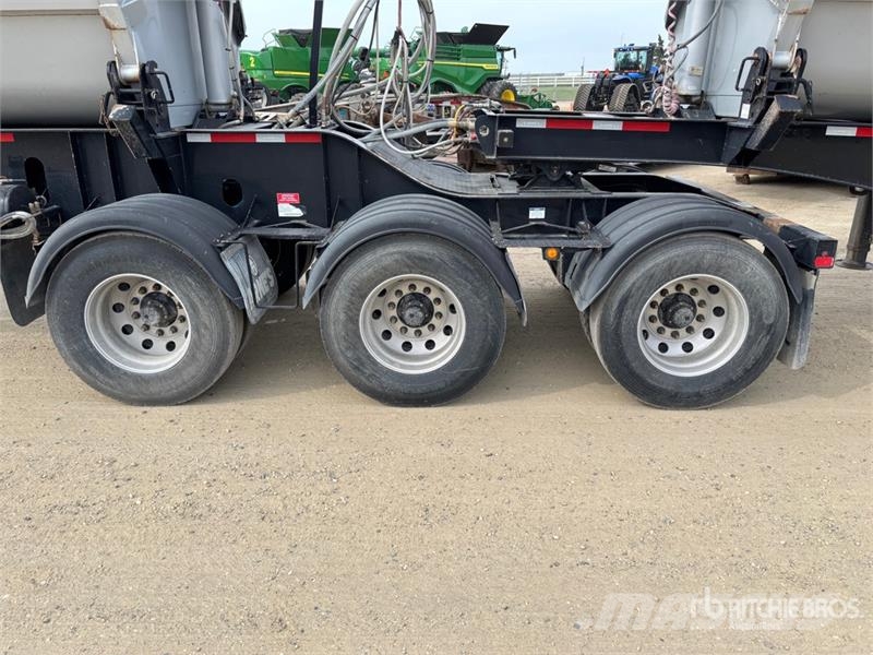 Arnes lead 22 ft Super B-Train Lead Side Dump Trailer Kipper