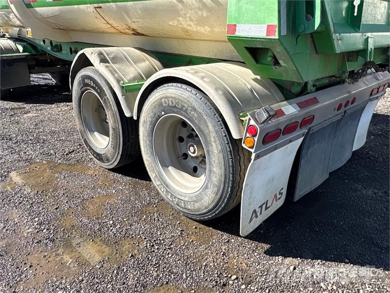 Arnes Quad/A Pup End Dump Trailer Reboques basculantes