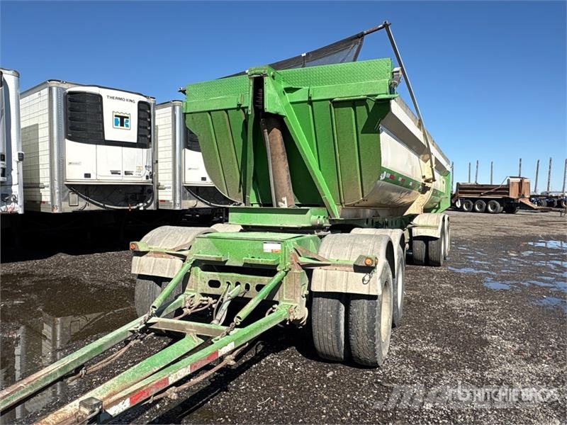 Arnes Quad/A Pup End Dump Trailer Reboques basculantes