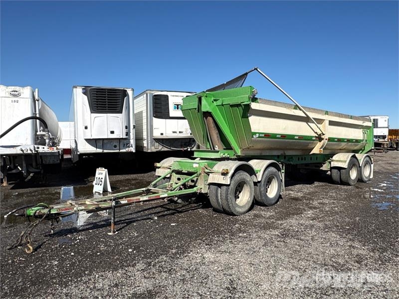 Arnes Quad/A Turntable Pup End Dump Trailer Kiper prikolice