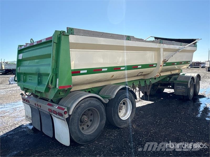 Arnes Quad/A Turntable Pup End Dump Trailer Kiper prikolice