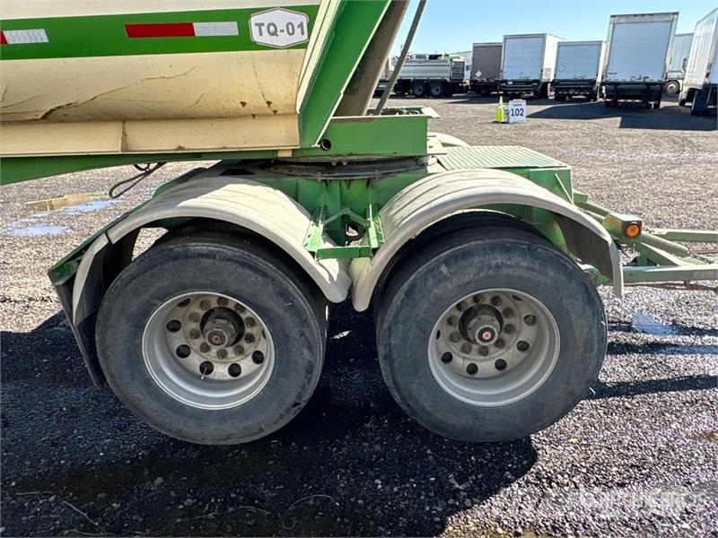 Arnes Quad/A Turntable Pup End Dump Trailer Kiper prikolice