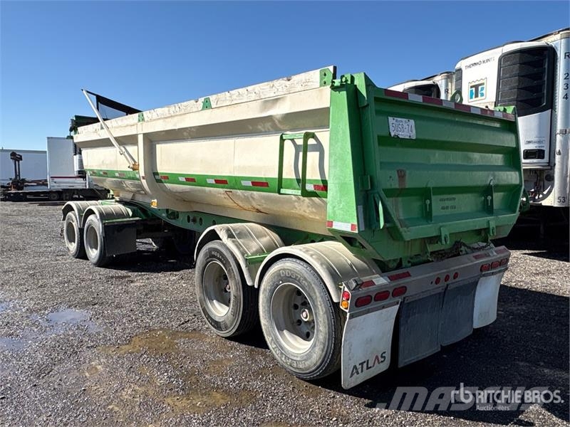 Arnes Quad/A Turntable Pup End Dump Trailer Kiper prikolice