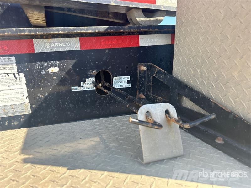 Arnes Tri/A Double Drop Removable Gooseneck 55 Ton Lowbo Góndola de cama rebajada