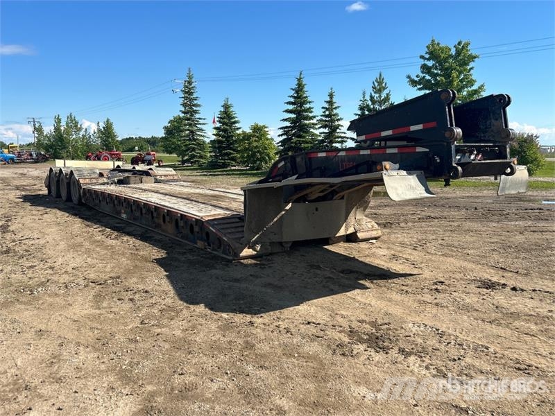 Arnes Tri/A Double Drop Removable Gooseneck 55 Ton Lowbo Góndola de cama rebajada