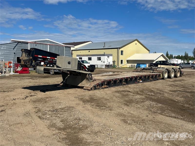 Arnes Tri/A Double Drop Removable Gooseneck 55 Ton Lowbo Góndola de cama rebajada