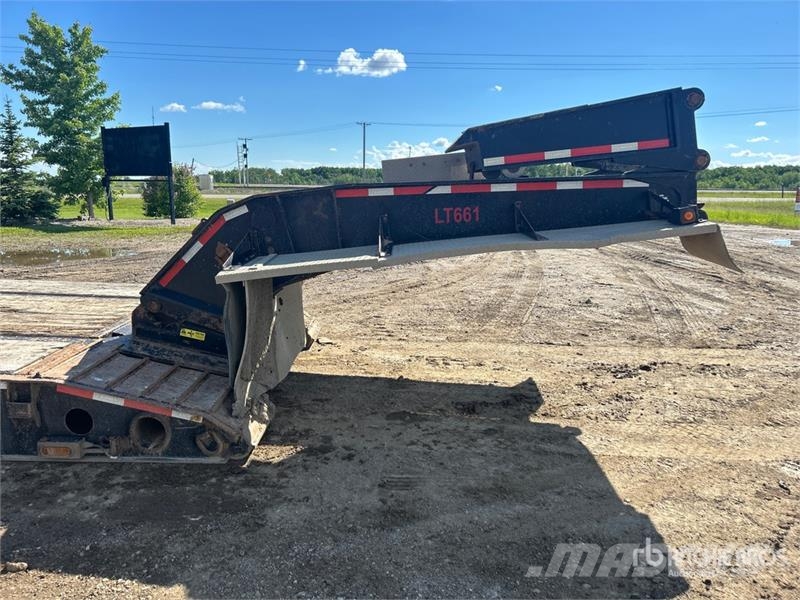 Arnes Tri/A Double Drop Removable Gooseneck 55 Ton Lowbo Góndola de cama rebajada