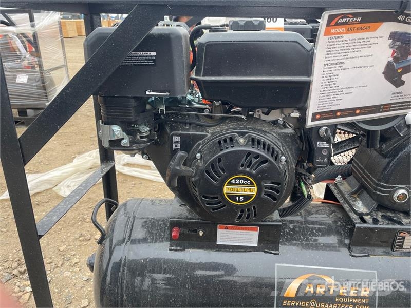Arteer ART-GAC40 14.5 cfm Skid-Mounted 40 gal Air Compres Kompresorji