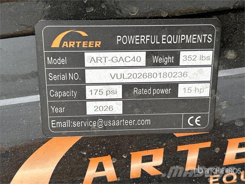 Arteer ART-GAC40 14.5 cfm Skid-Mounted 40 gal Air Compres Воздушные компрессоры