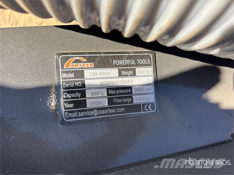 Arteer CM-300V Skid Steer Concrete Mixer (Unused) خلاطات خرسانة/ملاط