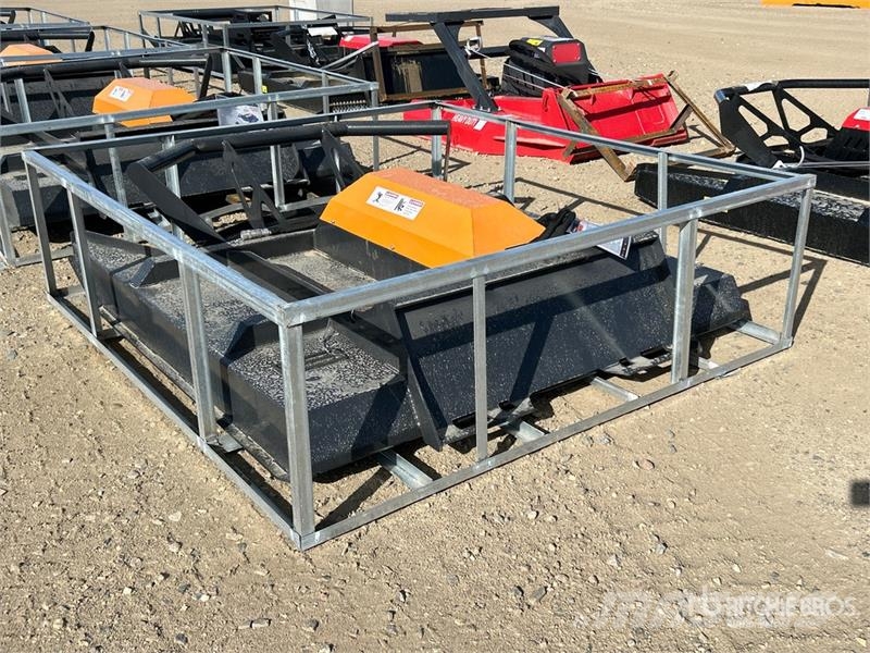 Arteer HDBC-72W 72 in Skid Steer Brush Cutter (Unused) 장착형 잔디깎기