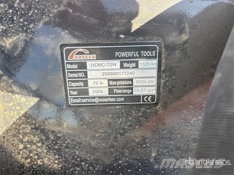 Arteer HDBC-72W 72 in Skid Steer Brush Cutter (Unused) Kosilice sa postoljem za vuču