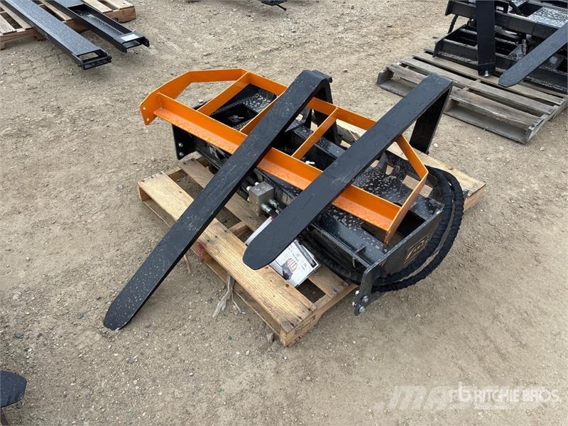 Arteer HPF-48L 48 in Hydraulic Skid Steer Forks (Unused) شوكات