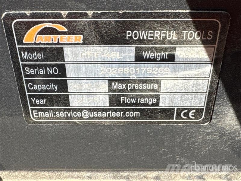 Arteer HPF-48L 48 in Hydraulic Skid Steer Forks (Unused) Forks