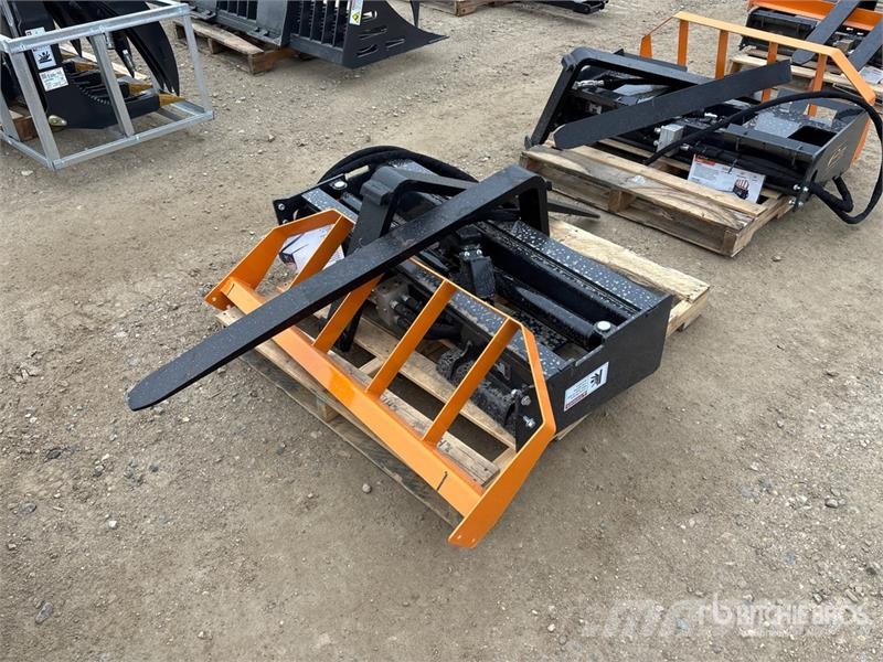 Arteer HPF-48L 48 in Hydraulic Skid Steer Forks (Unused) شوكات