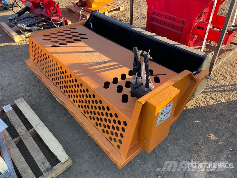Arteer LRR-74W 74 in Skid Steer Landscape Rake (Unused) Rastrilladoras y rastrilladoras giratorias