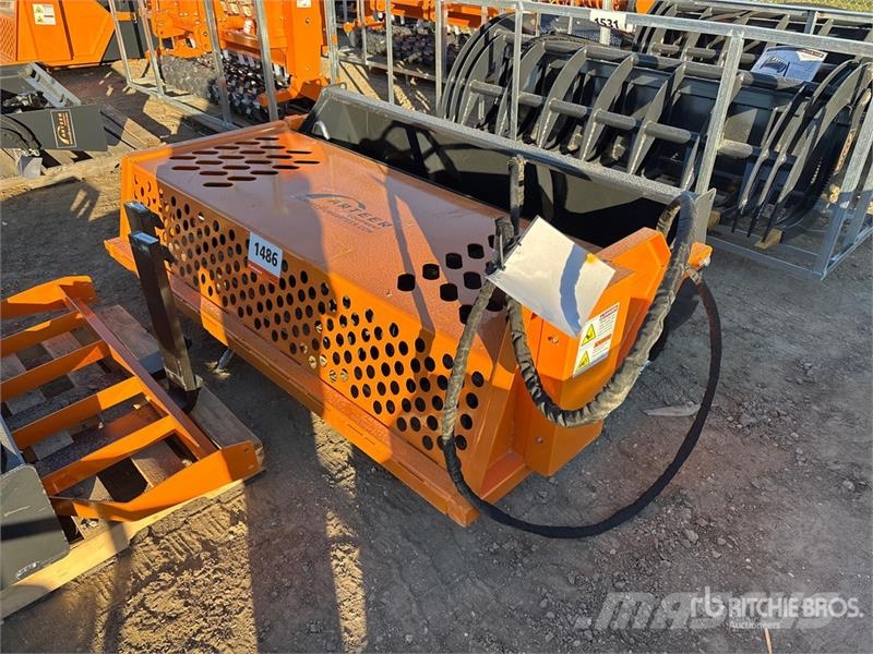 Arteer LRR-74W 74 in Skid Steer Landscape Rake (Unused) Rastrilladoras y rastrilladoras giratorias