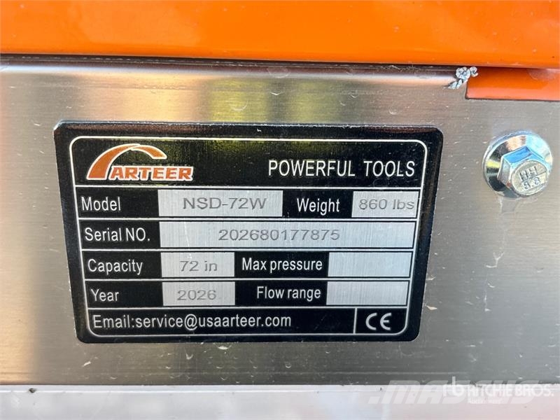 Arteer NSD-72W 72 in 3-Point & Skid Steer Seeder (Unused) Sėjimo technika