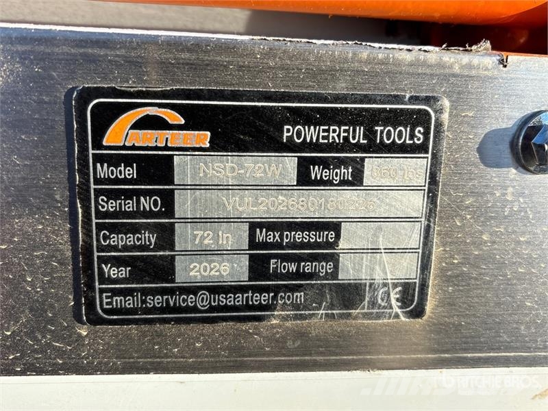 Arteer NSD-72W 72 in 3-Point & Skid Steer Seeder (Unused) Сеялки