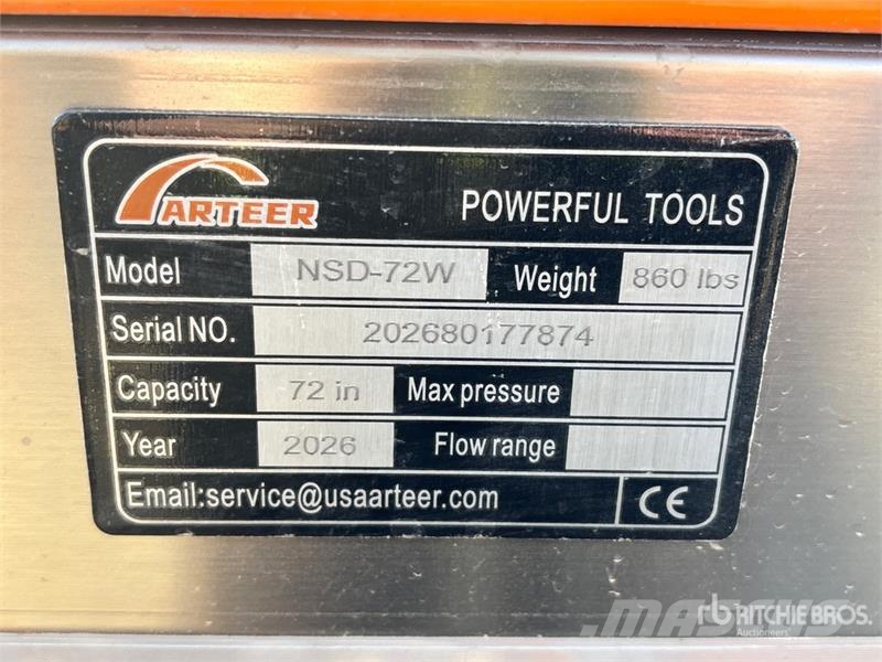 Arteer NSD-72W 72 in 3-Point & Skid Steer Seeder (Unused) Sėjimo technika