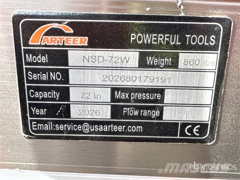 Arteer NSD-72W 72 in 3-Point & Skid Steer Seeder (Unused) مثاقيب