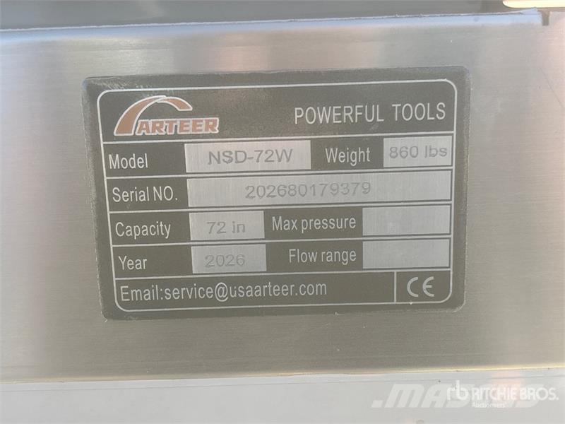 Arteer NSD-72W 72 in 3-Point & Skid Steer Seeder (Unused) Kylvökoneet