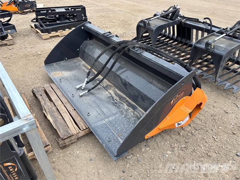 Arteer PRB-78W 78 in Power Rake Skid Steer Bucket (Unused دلاء