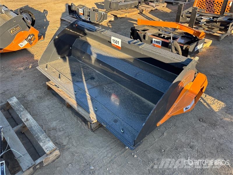 Arteer PRB-78W 78 in Power Rake Skid Steer Bucket (Unused Buckets