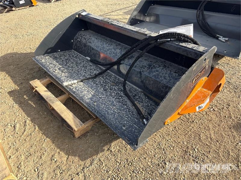 Arteer PRB-78W 78 in Power Rake Skid Steer Bucket (Unused Buckets