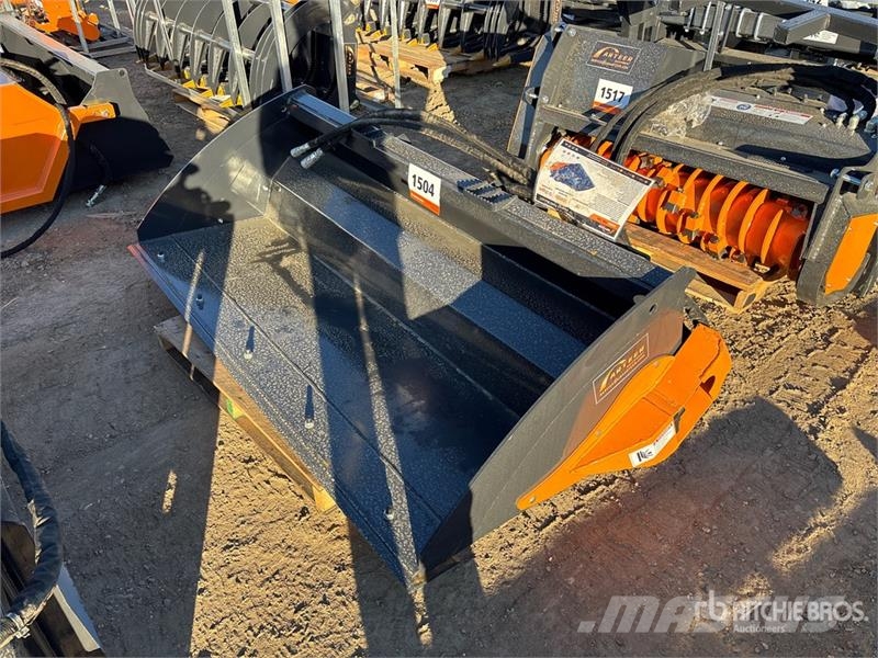 Arteer PRB-78W 78 in Power Rake Skid Steer Bucket (Unused Buckets