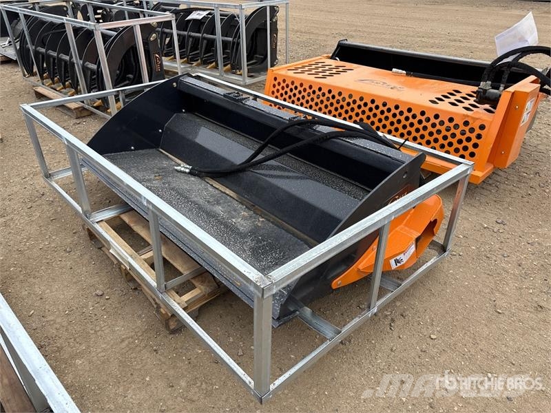 Arteer PRB-78W 78 in Power Rake Skid Steer Bucket (Unused Κουβάδες