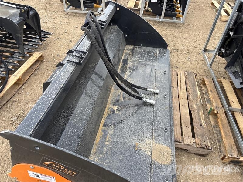 Arteer PRB-78W 78 in Power Rake Skid Steer Bucket (Unused دلاء