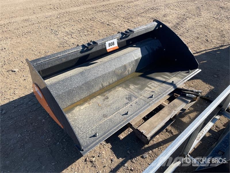 Arteer PRB-78W 78 in Power Rake Skid Steer Bucket (Unused Kaušai