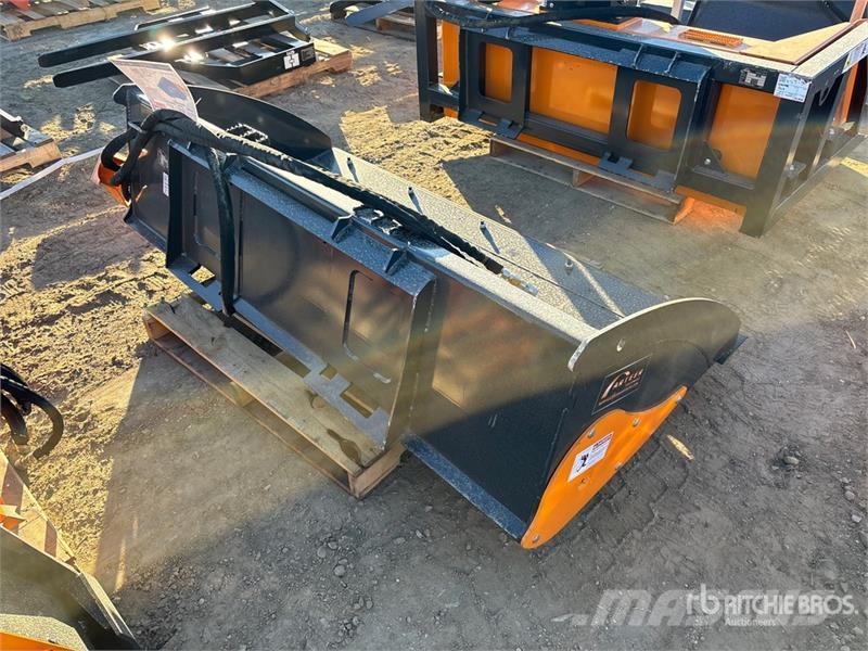 Arteer PRB-78W 78 in Power Rake Skid Steer Bucket (Unused Buckets
