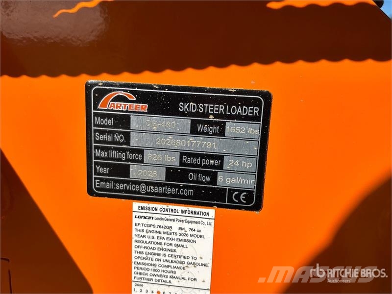 Arteer QB-480 Mini Compact Track Loader (Unused) Minilæsser - skridstyret