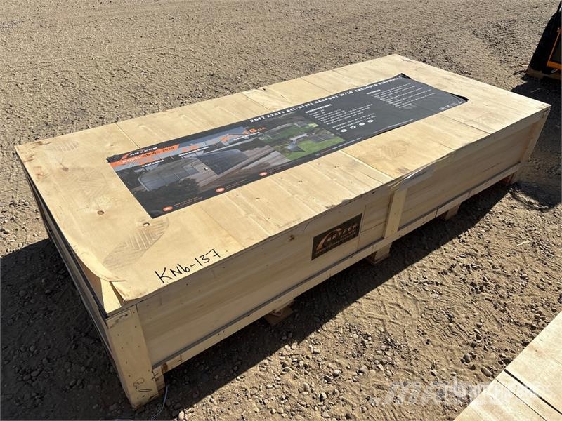 Arteer QB-WG-2020 20 ft x 20 ft All-Steel Carport (Unused Acélszerkezetes épületek