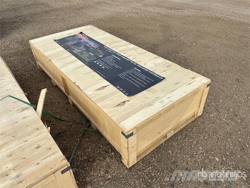 Arteer QB-WG-2020 20 ft x 20 ft All-Steel Carport (Unused المباني الإطار الصلب