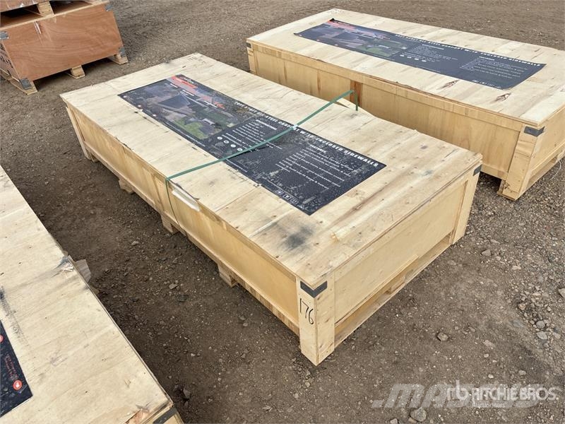 Arteer QB-WG-2020 20 ft x 20 ft All-Steel Carport (Unused Construcții din cadru metalic