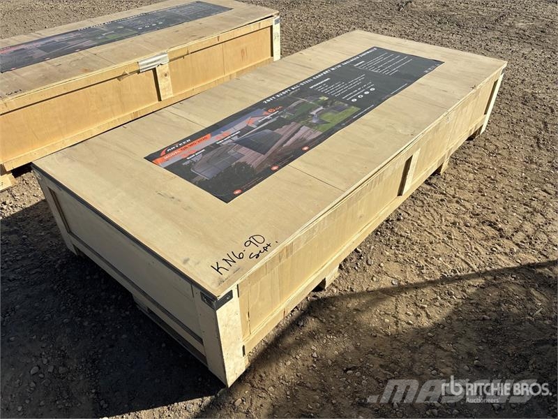 Arteer QB-WG-2020 20 ft x 20 ft All-Steel Carport (Unused المباني الإطار الصلب