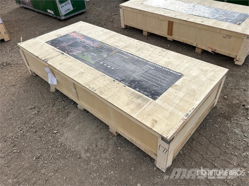 Arteer QB-WG-2020 20 ft x 20 ft x 10 ft All-Steel Carport Stahlrahmenaufbauten