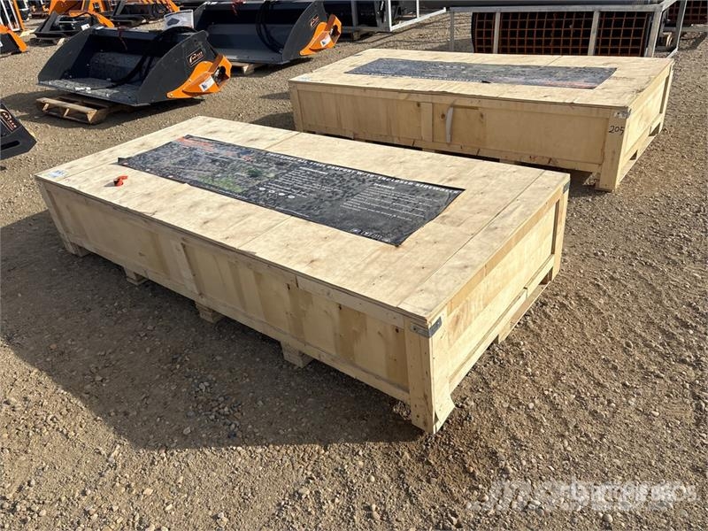Arteer QB-WG-2020 20 ft x 20 ft All-Steel Carport (Unused 철골 건물
