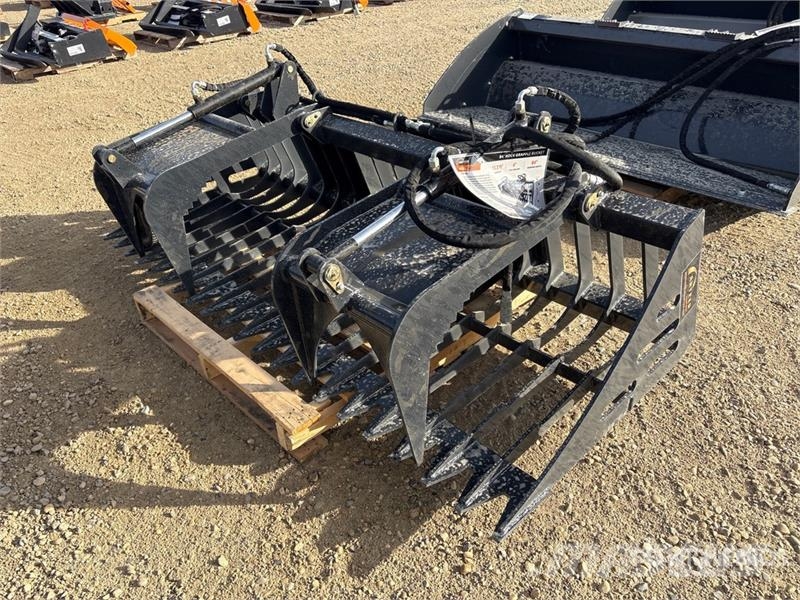 Arteer RGB-84W 84 in Rock Skid Steer Grapple Bucket (Unus Haaratsid