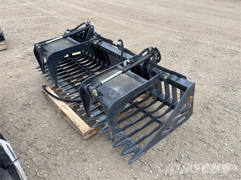 Arteer RGB-84W 84 in Skeleton Skid Steer Grapple Bucket ( Greifer