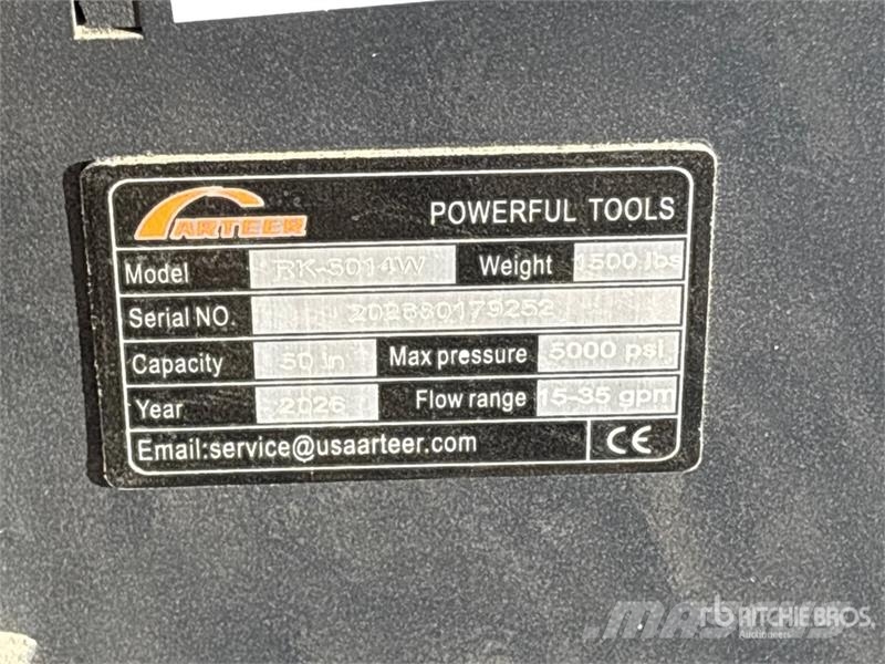 Arteer RK-5014W 50 in Skid Steer Mulcher (Unused) Trituradoras florestais