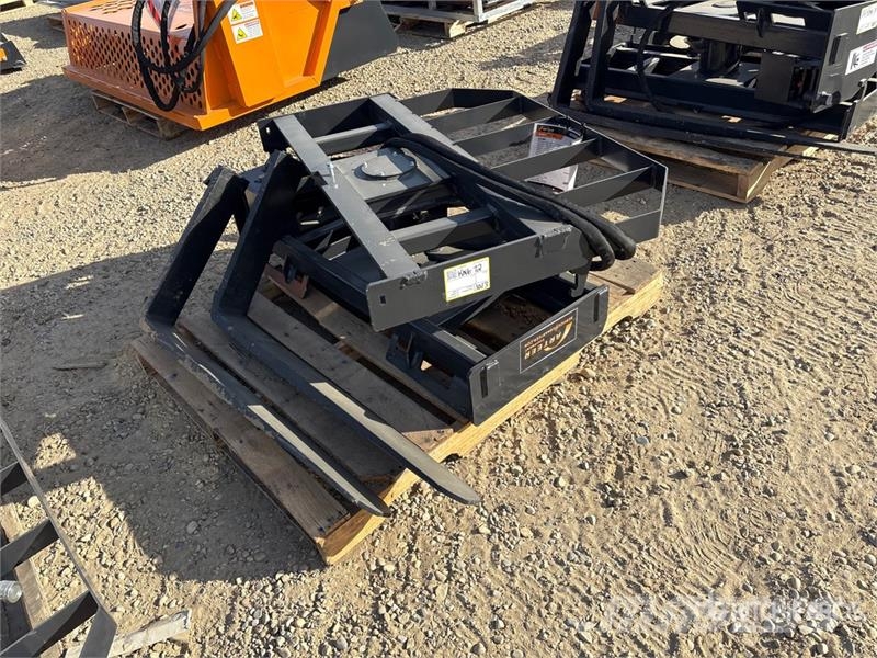 Arteer RPT-42L 60 in Rotating Hydraulic Skid Steer Forks Forks