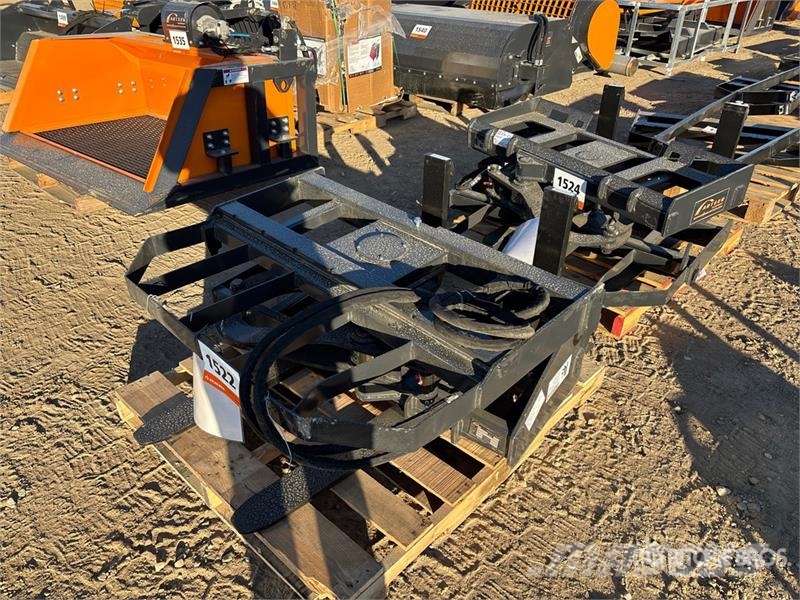 Arteer RPT-42L 60 in Rotating Hydraulic Skid Steer Forks  フォーク