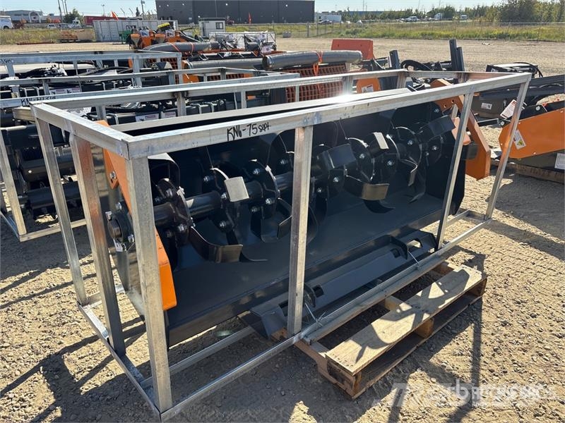 Arteer RT-72W 72 in Skid Steer Tiller (Unused) الكاسحات وقلابات التربة ذات المحركات