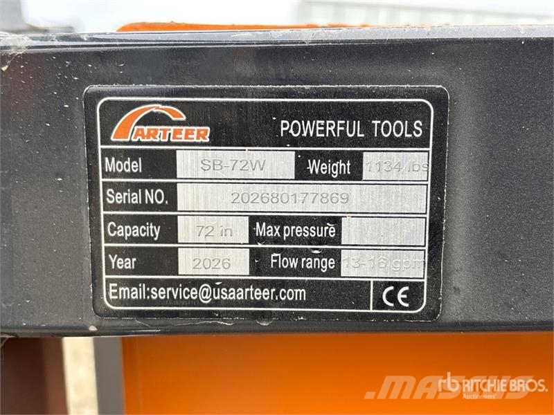Arteer SB-72W 72 in Skid Steer Screening Bucket (Unused) Korpe za prosijavanje
