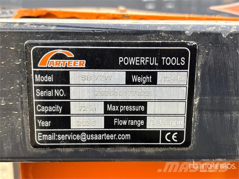 Arteer SB-72W 72 in Skid Steer Screening Bucket (Unused) Korpe za prosijavanje